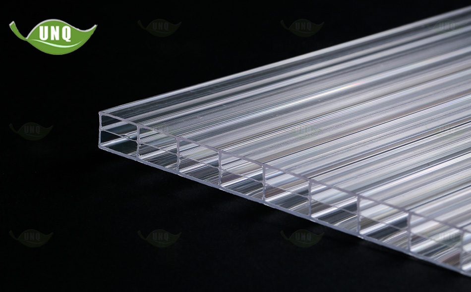 優尼科三層透明陽光板圖片