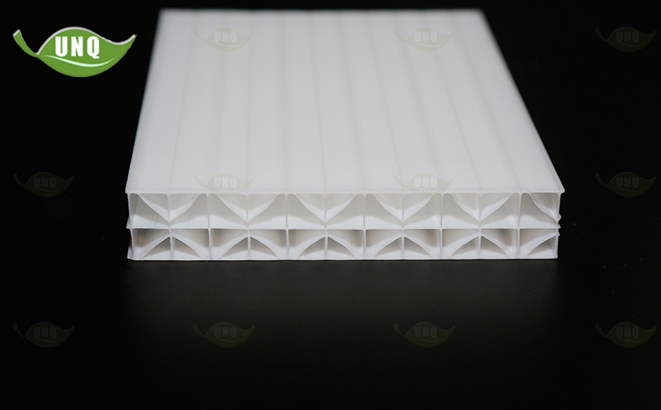 米字型乳白陽(yáng)光板圖片