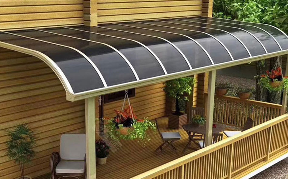 耐力板露臺(tái)棚圖片