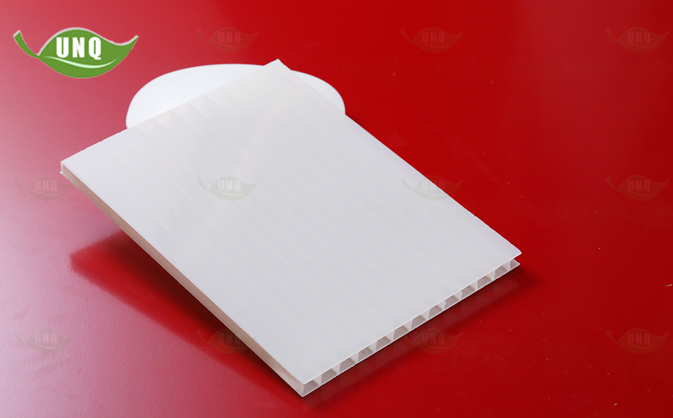 乳白雙層陽光板